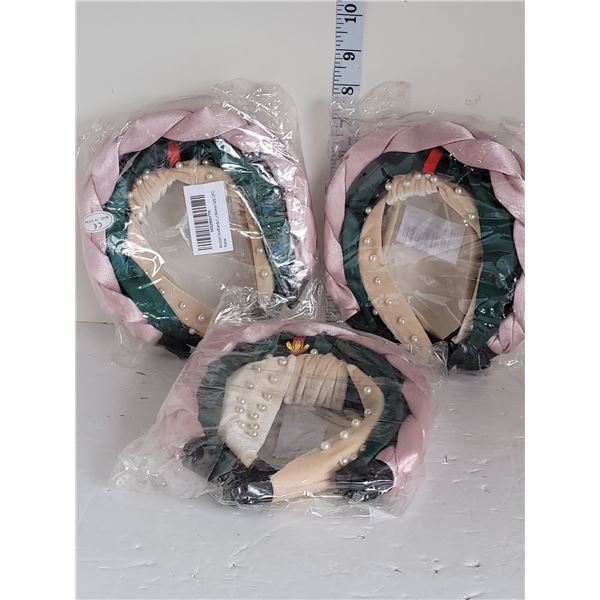 3 Packages of 3 New Handbands