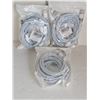 Image 1 : Lot of 3 Package with 5 iPhone USB Cords - New
