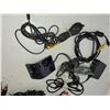 Image 5 : Box of Various Tech Wires, Cables, Receiver Etc