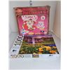 Image 1 : Vintage Strawberry Shortcake Pet Cookies Set and Sealed 1000 pc Puzzle - See all photos