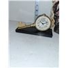Image 5 : Wooden Rooster, Vtg  Chickens w/ Egg & Pedestal Vtg USSR Carba Alarm Clock Heirloom Quartz Clock