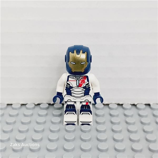 LEGO Iron Legion - Dark Blue Head, One Piece Helmet