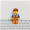 Image 1 : LEGO Emmet - Lopsided Closed Mouth Smile, with Piece of Resistance