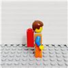 Image 3 : LEGO Emmet - Lopsided Closed Mouth Smile, with Piece of Resistance