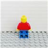 Image 2 : LEGO Plain Red Torso with Red Arms, Blue Legs (LEGO Universe Bob) Minifigure