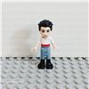 Image 1 : LEGO Prince Eric - White Shirt with Short Sleeves