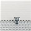 Image 1 : LEGO Bear, Brave, Baby Cub, Standing with Medium Azure Eyes, Black Nose and Light Bluish Gray Fur Pa