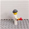Image 3 : LEGO Police - Jail Prisoner 86753 Prison Stripes, Dark Bluish Gray Knit Cap, Reddish Brown Beard and