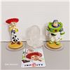 Image 1 : Disney Infinity, Jessie, Buzz Spaceship Crystal Piece & Buzz Lightyear