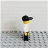 Image 3 : LEGO Overalls Black with Pocket, Black Legs, Black Cap