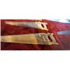 Image 2 : FIVE VINTAGE HAND SAWS