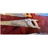 Image 4 : FIVE VINTAGE HAND SAWS