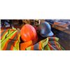 Image 7 : THREE NEW IVSEN HIGH VIS SAFETY VEASTS PLUS TWO HARD HATS AND A PAIR OF 48 TALL COVERALLS