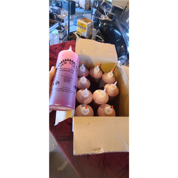 TEN BOTTLES OF NEW STARTT H.D OIL STABILIZER