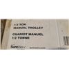 Image 2 : TWO 1/2 TON MANUAL TROLLEY'S