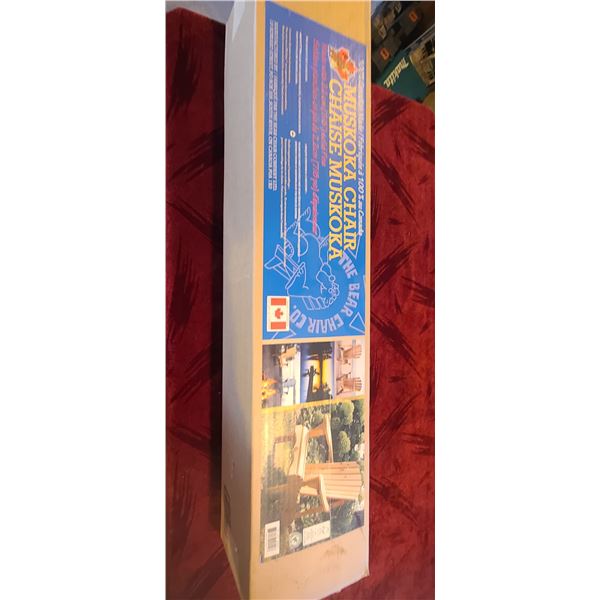 MUSKOKA CHAIR NEW IN BOX