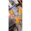Image 13 : CONTENTS OF LOWER SHELF - SCREW BIN, AND FLAT OF MISC SCREWS