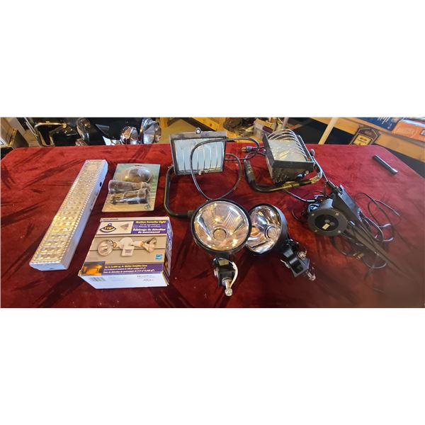 VARIOUS TYPES OF AREA LAMPS