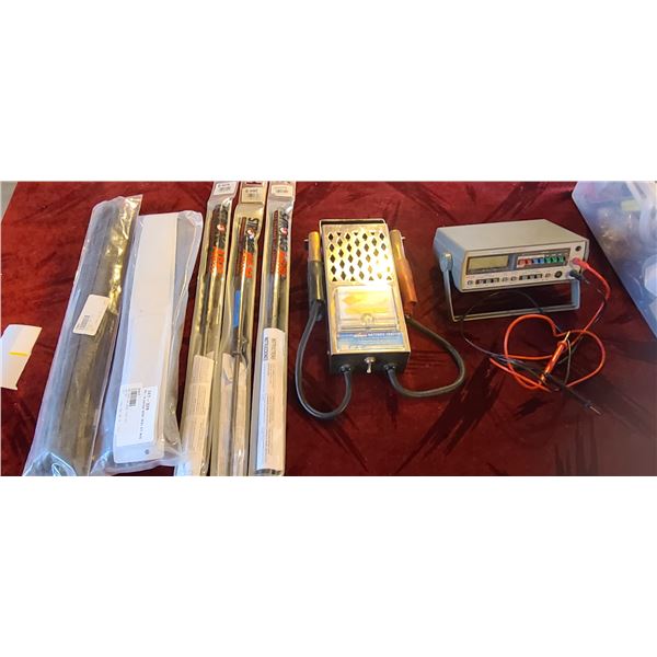 MULTI TESTER, BATTERY TESTER, AND GAS RODS