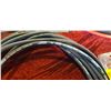 Image 9 : #4 BATTERY CABLES: BLACK, RED, SPARK PLUG WIRES, NEW BATTERY CABLES - ONE RED ONE BLACK