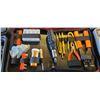 Image 10 : DRILL BIT SET, WIRE CRIMPING SE, BENCHMARK DRILL ECCESSOR SET, SOCKET AND RATCHET SET