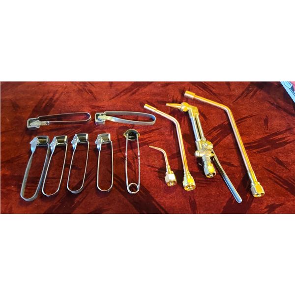 OXY/ACCT TORCH TIPS, CUTTING, ROSE BUDS AND STRIKERS