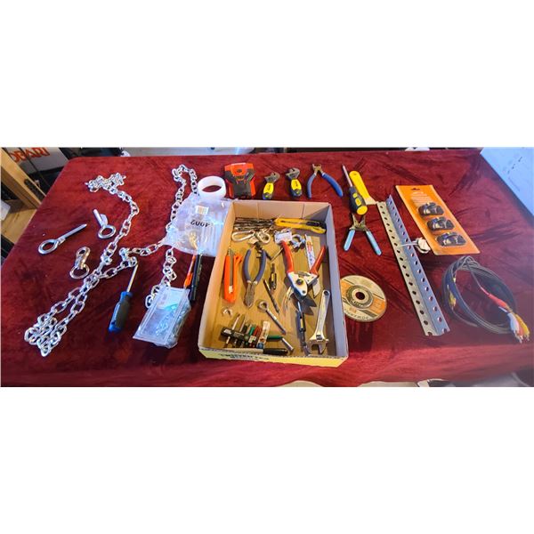 MISC TOOLS, STUD FINDER AND MORE