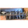 Image 9 : ALL CARBIDE BURRS AND GRINDING WHEELS ON BOTTOM RACK - 1/4" SHANK