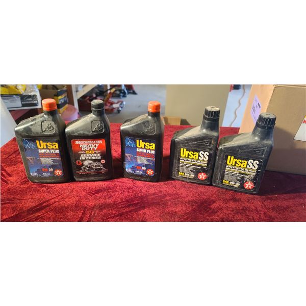 FIVE QUARTZ OF OIL - ALL FULL