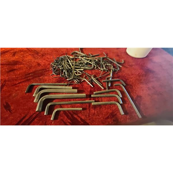 BUCKET OF ALLEN KEYS