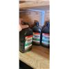 Image 12 : ALL CONTAINERS WITH FLUIDS ON SHELVE - PLEASE SEE IMAGES
