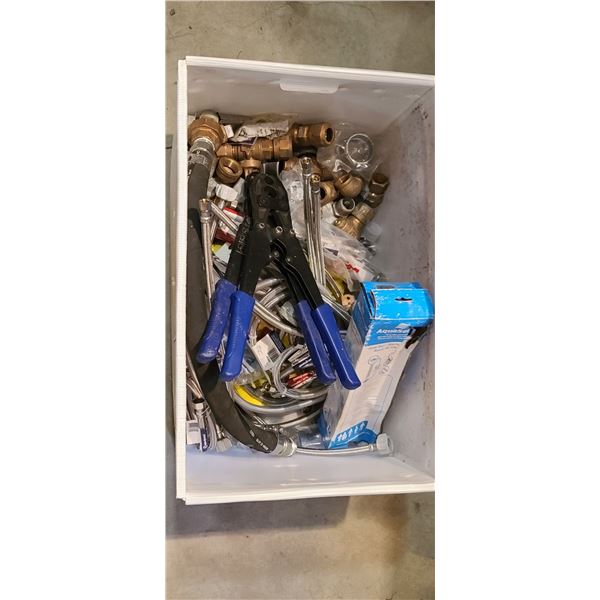 FITTING, CLAMPS, BRASS FITTINGS, HOSE CONNECTORS, SHOWER CURTAIN RODS AND OTHER