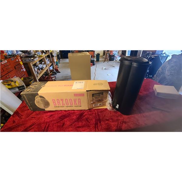 SUBWOOFER SPEAKER SYSTEM - BAZOOKA