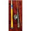 Image 2 : THREE FISHING RODS - TWO COME WITH REELS
