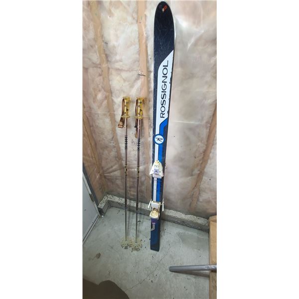 ROSIGNOL 62" SKI'S AND KERMA POLES