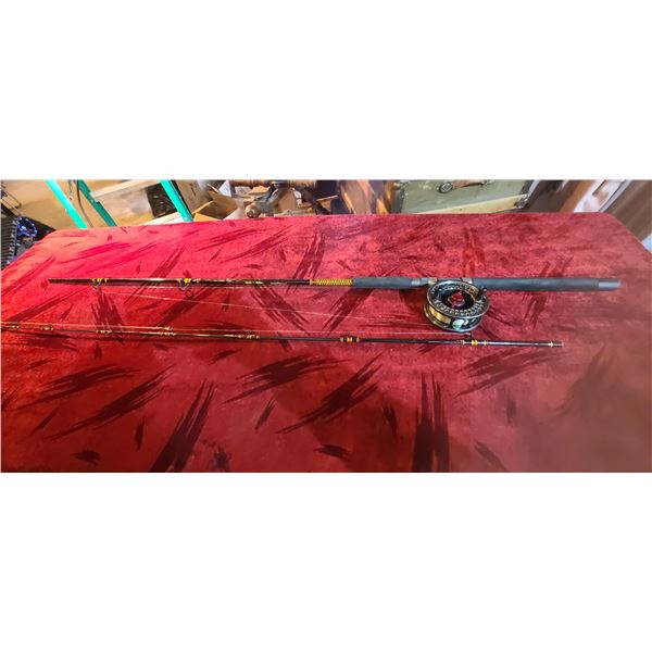 SHAKESPEARE ROD AND OKUMA REEL