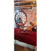 Image 2 : ANTIQUE SPINNING WHEEL - MODELED AFTER THE ASHFORD DOUBLE DRIVE SPINNING WHEEL