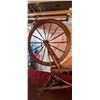 Image 4 : ANTIQUE SPINNING WHEEL - MODELED AFTER THE ASHFORD DOUBLE DRIVE SPINNING WHEEL