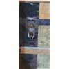 Image 5 : WOOD AND METAL STRAPPED STEAMER TRUNK 32 X18 21" COMES WITH X-MAS TREE LIGHTS