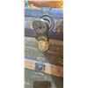 Image 7 : WOOD AND METAL STRAPPED STEAMER TRUNK 36 X 20 X 23