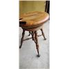 Image 6 : VINTAGE PIANO CHAIR WITH CLAW FEET