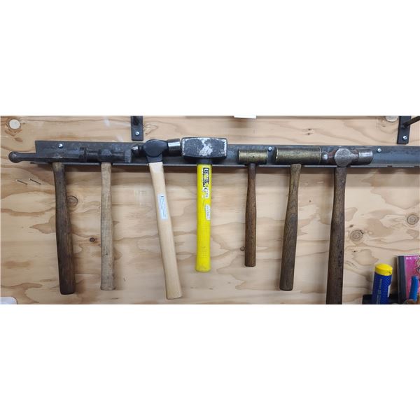 SEVEN VARIOUS HAMMERS
