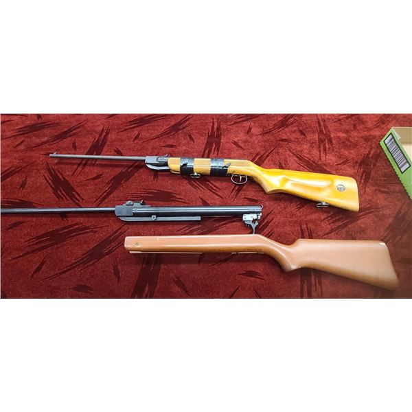 TWO PELLET GUNS CONDITION UNKNOWN