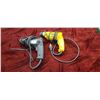 Image 1 : TWO 3/8" DRILLS DEWALT AND CRAFTSMAN