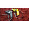 Image 2 : TWO 3/8" DRILLS DEWALT AND CRAFTSMAN