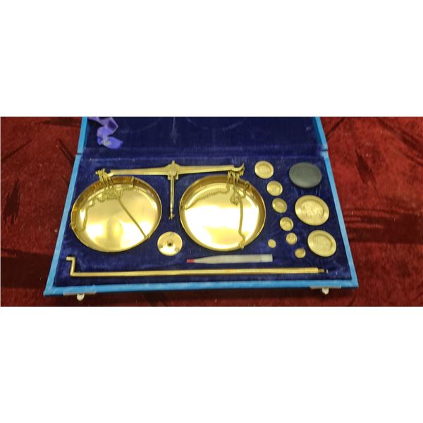 BRASS BENCH BALANCE WEIGHING SCALE