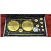 Image 5 : BRASS BENCH BALANCE WEIGHING SCALE