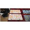 Image 3 : 11 COLLECTABLE PROVINCIAL LICENSE PLATES