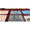 Image 5 : 11 COLLECTABLE PROVINCIAL LICENSE PLATES