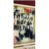 Image 9 : LARGE ASSORTMENT OF FLIES IN CASE